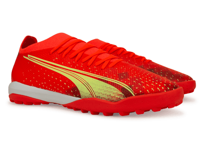 PUMA Men's Ultra Match TT Coral/Black