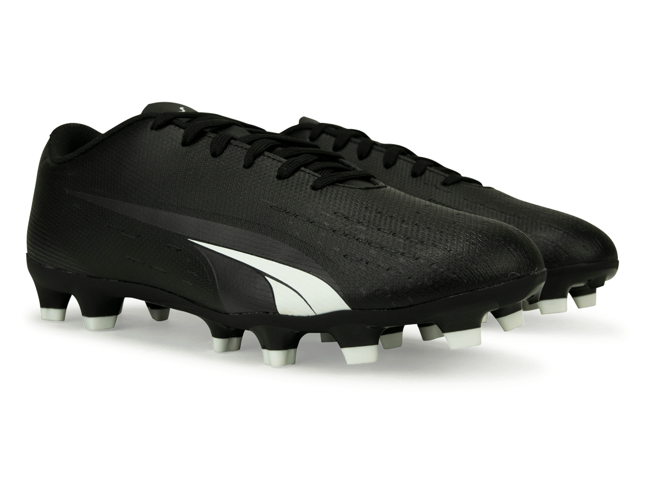 PUMA Men's Ultra Play FG/AG Black/White