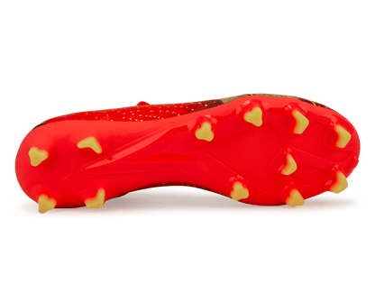 PUMA Men's Ultra Pro FG/AG Coral/Black