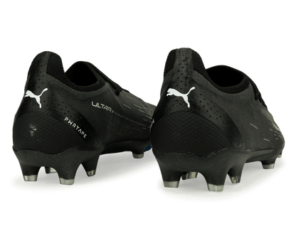 PUMA Men's Ultra Ultimate FG/AG Black/White