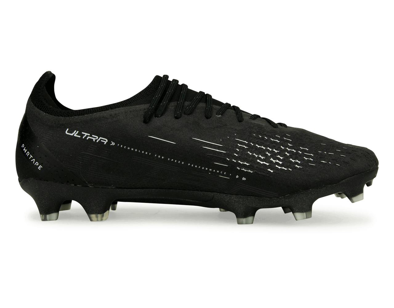 PUMA Men's Ultra Ultimate FG/AG Black/White