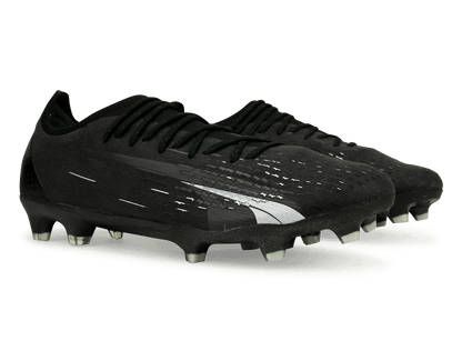PUMA Men's Ultra Ultimate FG/AG Black/White