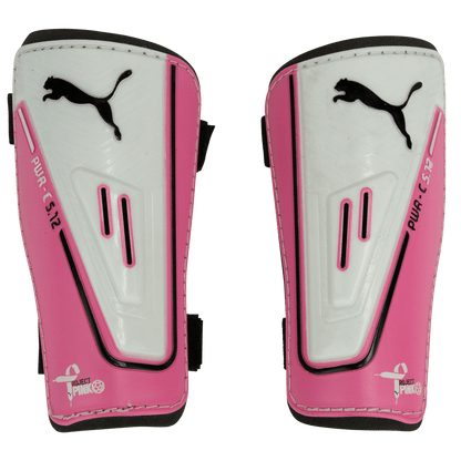 PUMA Project Pink PowerCat 5.12 Pro Shin Guards Pink/Black