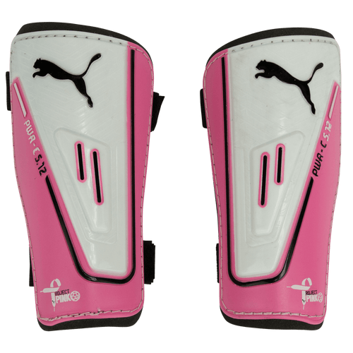 PUMA Project Pink PowerCat 5.12 Pro Shin Guards Pink/Black