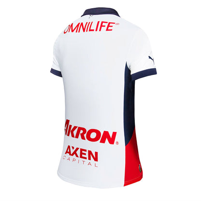 PUMA Women's Chivas De Guadalajara 2024/25 Away Jersey White/Red