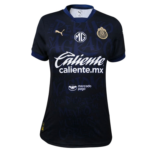 PUMA Women's Chivas De Guadalajara 2024/25 Third Jersey Navy/White