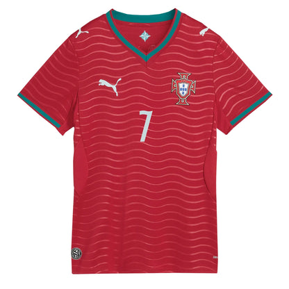 PUMA Women's Portugal World Cup 2026 Home Jersey w/ Ronaldo #7 Printing