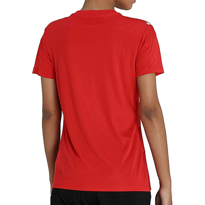 PUMA Women's Team Final 2021 Graphic Jersey Rogue/Chili Pepper
