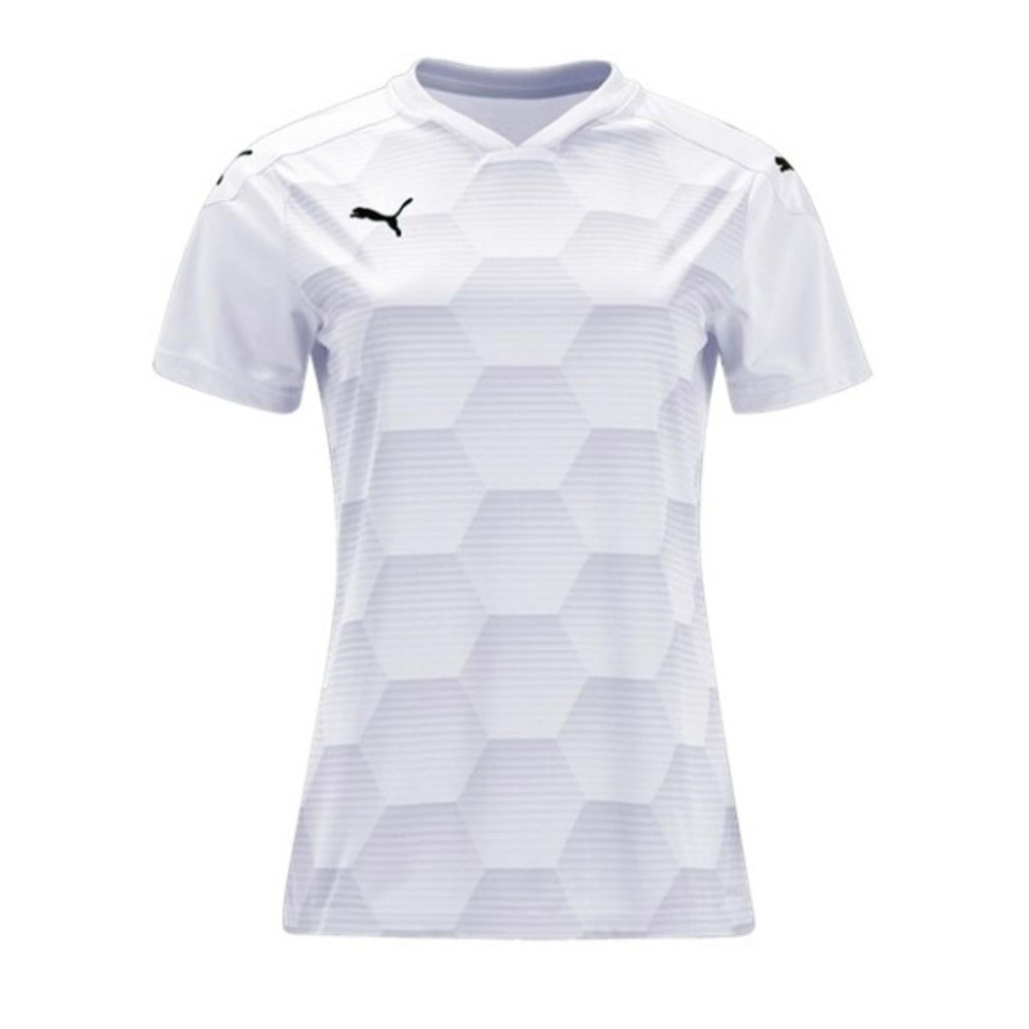 PUMA Women's Team Final 2021 Graphic Jersey White