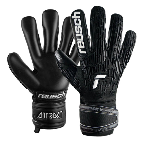 Reusch Men's Attrakt Freegel Infinity Goalkeeper Gloves Black/White