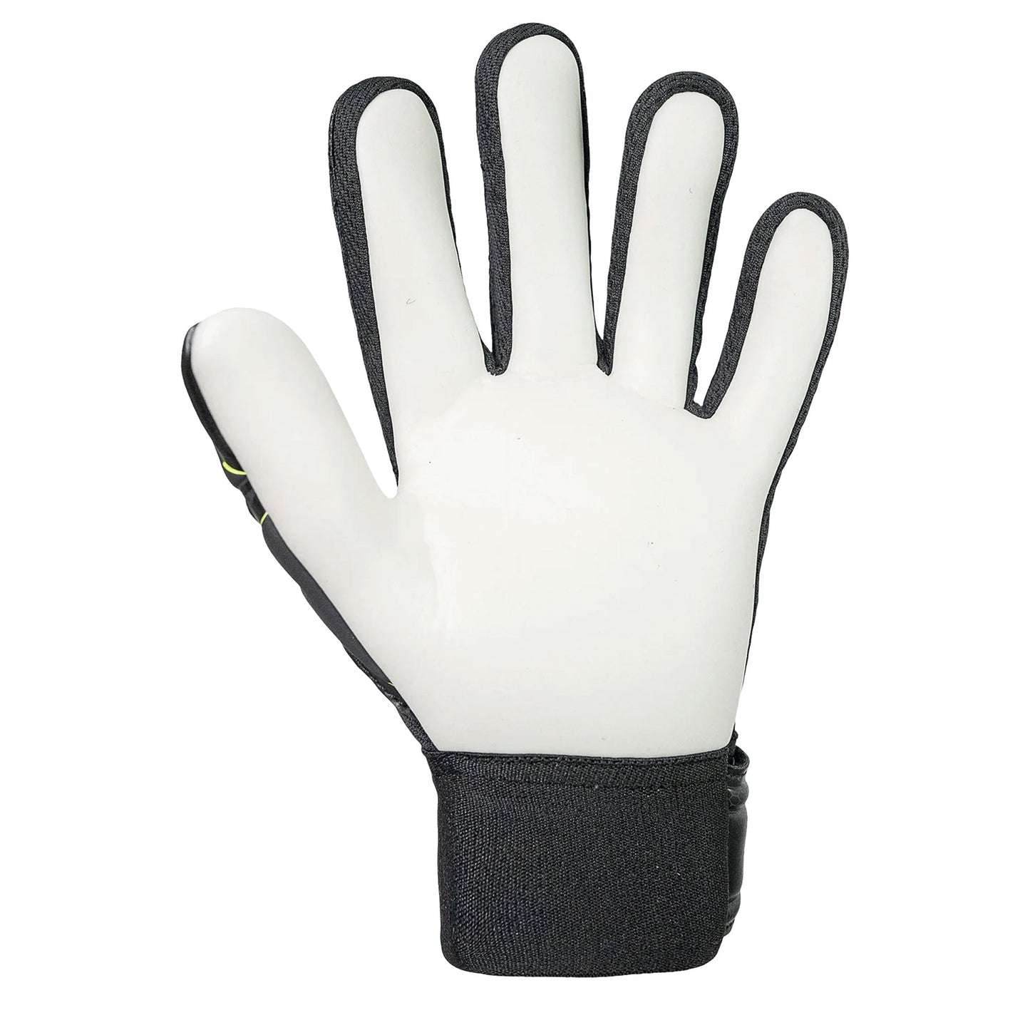 Reusch Kids Attrakt Starter Solid Fingersave Goalkeeper Gloves Black/Yellow
