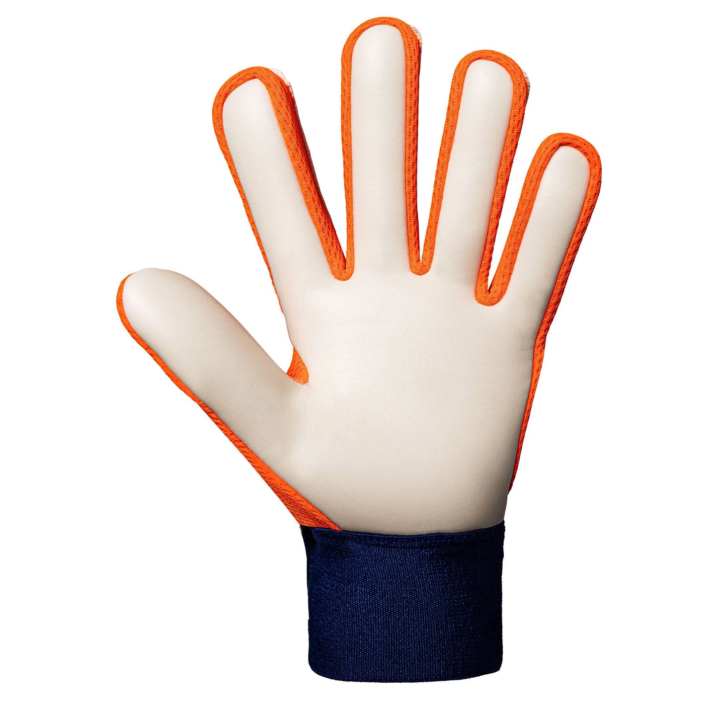 Reusch Kids Attrakt Starter Solid Goalkeeper Gloves Shocking Orange/Energize Blue
