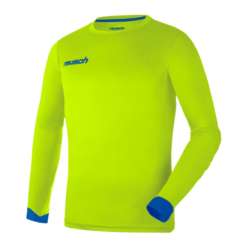 Reusch Kids Match Long Sleeve Padded Goalkeeper Jersey Yellow/Blue