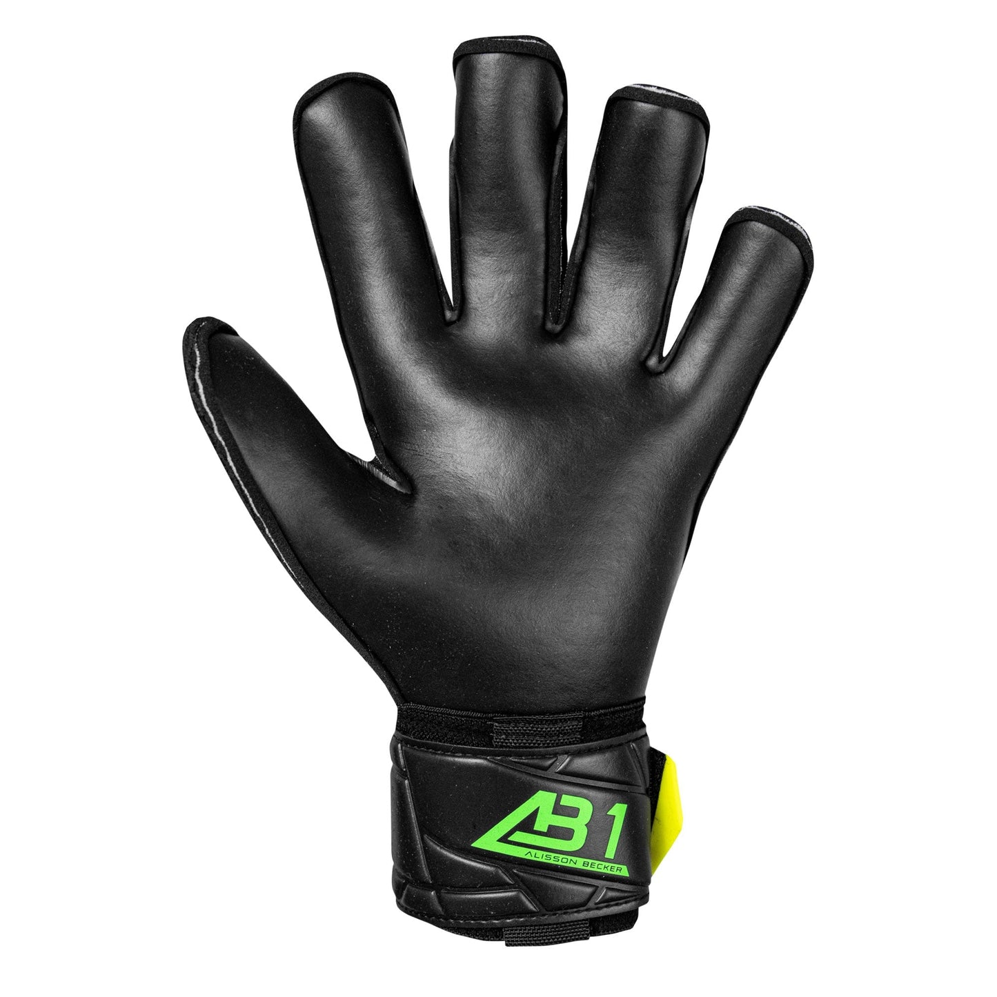 Reusch Men's Attrakt AB1 Duo Goalkeeper Gloves Black/Safety Yellow