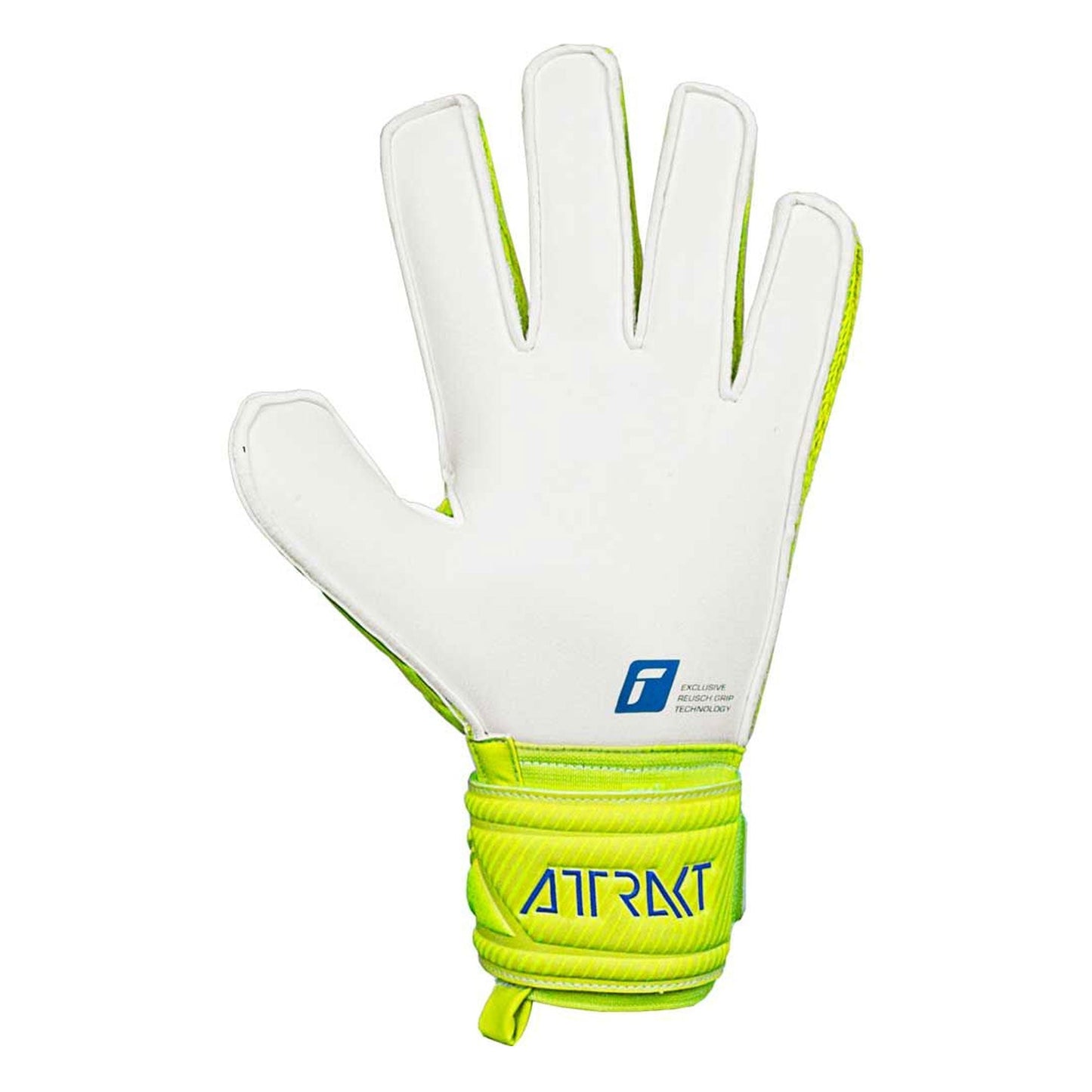 Reusch Men's Attrakt Grip Goalkeeper Gloves Yellow/White