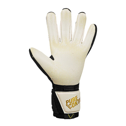 Reusch Men's Goalkeeper Attrakt Gold X Glueprint Goalkeeper Gloves Black/Gold