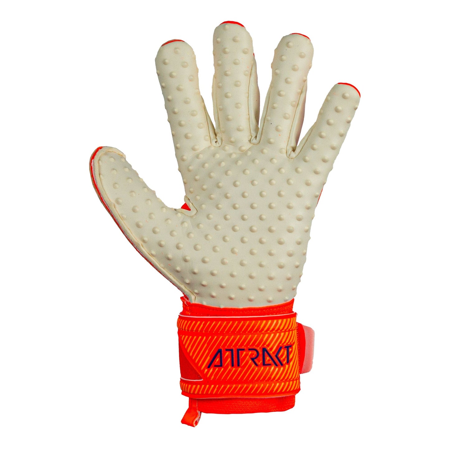 Reusch Men's Goalkeeper Attrakt SpeedBump Gloves Shocking Orange/Blue