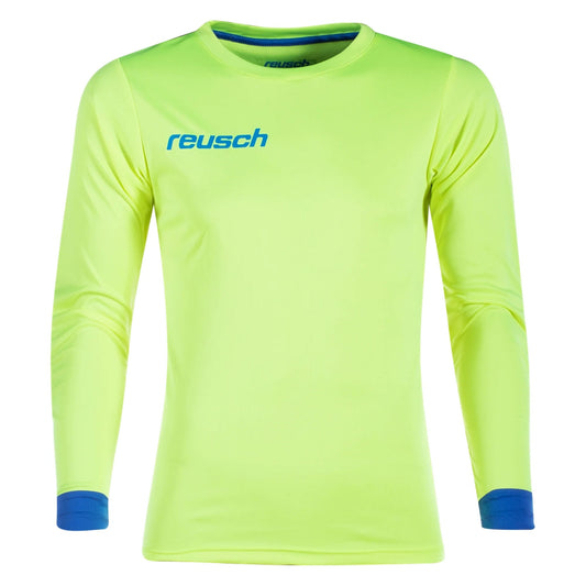 Reusch Men's Match Long Sleeve Padded Goalkeeper Jersey Yellow/Blue