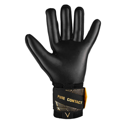 Reusch Men's Pure Contact Infinity Goalkeeper Gloves Gold/Black