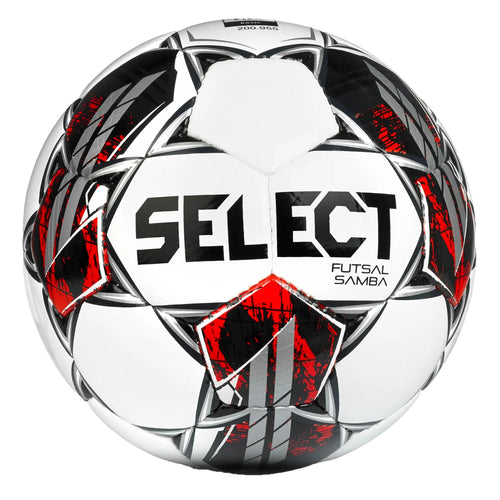 Select Samba Futsal Ball White/Red/Black