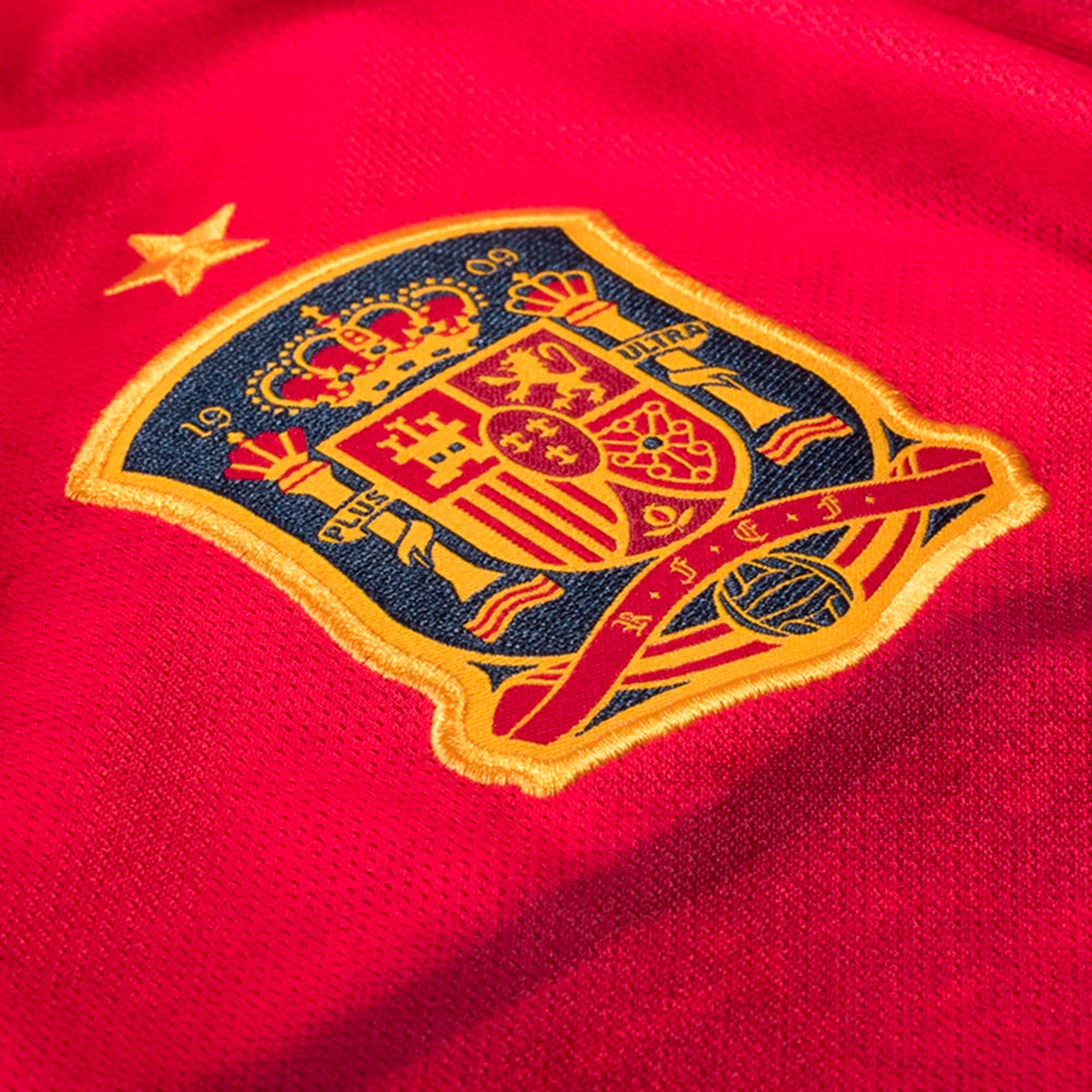 adidas Men's Spain 2020 Ramos Home Jersey Red/Bold Gold