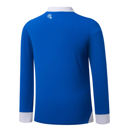 Umbro Men's El Salvador 2025/26 Home Long Sleeve Jersey Blue/White