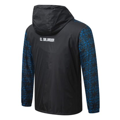 Umbro Men's El Salvador 2025/26 Rain Jacket Black/White