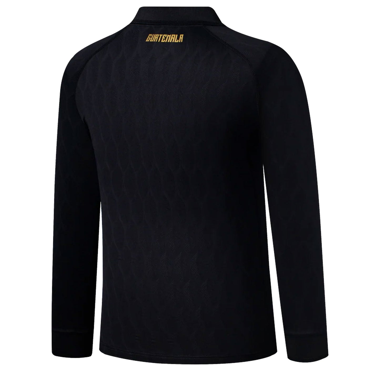 Umbro Men's Guatemala 2026 Authentic Away Long Sleeve Jersey Black/Sky