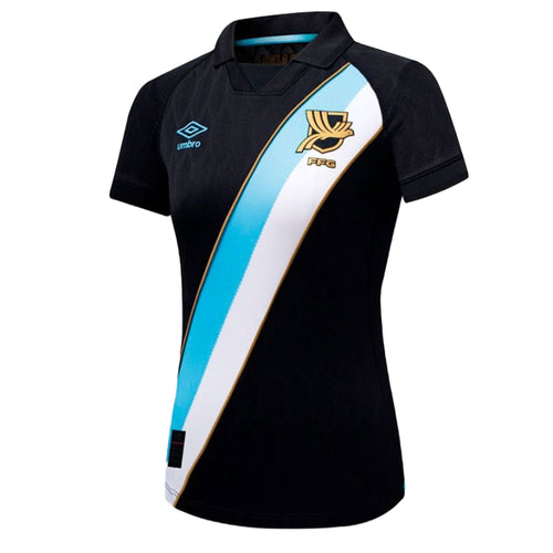 Umbro Women's Guatemala 2026 Authentic Away Jersey Black/Sky