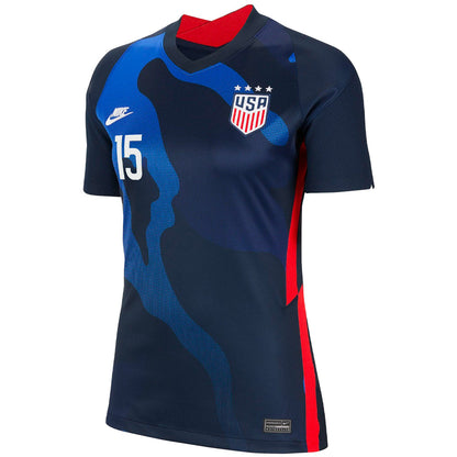 2020/21 Women's USA Megan Rapinoe Away #15 Official Nameset