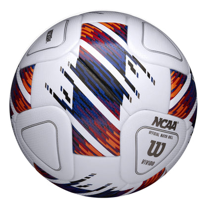 Wilson NCAA Vivido Official Match Ball White/Purple